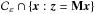 Mathematical equation: \hbox{$\mathcal{C}_{\veps} \cap \{\cmb: \obs = \mask \cmb\}$}