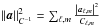 Mathematical equation: \hbox{$\norm{\cmba}^2_{C^{-1}} = \sum_{\ell,m} \frac{\abs{\cmba_{\ell,m}}^2}{C_{\ell,m}}$}