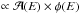 Mathematical equation: \hbox{$\propto \mathcal{A}(E)\times\phi(E)$}