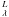 Mathematical equation: \hbox{$_\lambda^L$}
