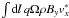 Mathematical equation: \hbox{$\int {\rm d}l\,q\Omega \rho B_y v_x^*$}
