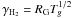 Mathematical equation: \hbox{$\gamma_{\mathrm H_2}=R_{\rm G} T_g^{1/2}$}