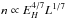 Mathematical equation: \hbox{$n \propto E_H^{4/7} L^{1/7}$}