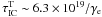 Mathematical equation: \hbox{$\tau_{\rm IC}^{\rm T}\sim 6.3\times 10^{19}/\gamma_{\rm e}$}