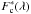 Mathematical equation: \hbox{$F^*_{\rm c}(\lambda)$}