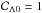Mathematical equation: \hbox{${\cal C}_{\Lambda 0} =1$}