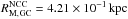 Mathematical equation: \hbox{$R_{\rm M,GC}^{\rm NCC} = 4.21\times 10^{-1}\rm\,kpc$}