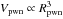 Mathematical equation: \hbox{$V_{\rm pwn}\propto R_{\rm pwn}^3$}