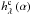 Mathematical equation: \hbox{$h_\lambda^{\rm c}\Paren{\alpha}$}
