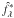 Mathematical equation: \hbox{$\hat{f}_\lambda^*$}