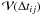 Mathematical equation: \hbox{$\mathcal V(\Delta t_{ij})$}
