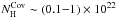 Mathematical equation: \hbox{$N_{\rm H}^{\rm Cov}\sim (0.1{-}1) \times 10^{22}$}