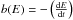 Mathematical equation: \hbox{$b(E)=-\left(\frac{{\rm d}E}{{\rm d}t}\right)$}