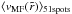 Mathematical equation: \hbox{$\langle v_{\rm MF}(\tilde{r})\rangle_{\rm 51spots}$}