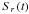 Mathematical equation: \hbox{$S_r \left( t \right)$}