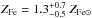 Mathematical equation: \hbox{$Z_{\rm Fe} = 1.3_{-0.5}^{+0.7}~Z_{\rm Fe\odot}$}