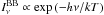 Mathematical equation: \hbox{$I_{\nu}^{\rm BB} \propto \mathrm{exp}\left(-h \nu / k T\right)$}