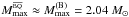 Mathematical equation: \hbox{$M^{_{\overline{\rm BQ}}}_{\rm max}\approx M^{\rm (B)}_{\rm max}=2.04~\msun$}