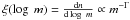 Mathematical equation: \hbox{$ \xi(\log\ m) = \frac{{\rm d}n}{{\rm d}\log\ m} \propto m^{-\Gamma}$}