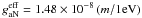 Mathematical equation: \hbox{$g_{\rm aN}^{\rm eff}=1.48\times 10^{-8}\left(m/1 {\rm eV}\right)$}