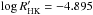 Mathematical equation: \hbox{$\log R'_{\rm HK}=-4.895$}