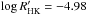 Mathematical equation: \hbox{$\log R'_{\rm HK}=-4.98$}