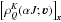 Mathematical equation: \hbox{$\left[ \rho^K_Q(\alpha J; \vec \varv) \right]_{\vec x}$}
