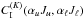 Mathematical equation: \hbox{$C_{\rm I}^{(K)} (\alpha_u J_u, \alpha_\ell J_\ell)$}