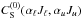 Mathematical equation: \hbox{$C_{\rm S}^{(0)} (\alpha_\ell J_\ell,\alpha_u J_u)$}