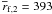 Mathematical equation: \hbox{$\overline{r}_{\rm f,2}=393$}