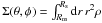 Mathematical equation: \hbox{$\Sigma(\theta,\phi) = \int_{R_\mathrm{ns}}^{R_\mathrm{s}} \mathrm{d}r\,r^2\rho$}