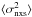 Mathematical equation: \hbox{$\langle \sigma^2_{\rm nxs} \rangle$}