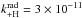 Mathematical equation: \hbox{$k_{\rm +H}^{\rm rad}=3 \times10^{-11}$}