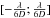 Mathematical equation: \hbox{$[-\frac{\lambda}{6D}; \frac{\lambda}{6D}]$}