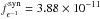 Mathematical equation: \hbox{$f_{\epsilon^{-1}}^{\rm syn} = 3.88 \times 10^{-11}$}