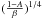 Mathematical equation: \hbox{$(\frac{1-A}{\beta})^{1/4}$}