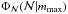 Mathematical equation: \hbox{$\Phi_{\cal N}({\cal N}| m_\mathrm{max})$}