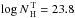 Mathematical equation: \hbox{$\log N_{\rm\,H}^{\rm\,T}=23.8$}
