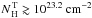 Mathematical equation: \hbox{$N_{\rm\,H}^{\rm\,T}\gtrsim 10^{23.2}~\rm cm^{-2}$}
