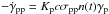Mathematical equation: \hbox{$-\dot \gamma_{\rm pp} = K_{\rm p} c\sigma_{\rm pp} n(t)\gamma_{\rm p}$}
