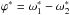Mathematical equation: \hbox{$\vpi^* = \w_\p^* - \w_\c^*$}