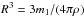 Mathematical equation: \hbox{$R_\pp^3 = 3 m_\p / (4 \pi \rho_\pp)$}