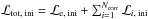 Mathematical equation: \hbox{$\mathcal{L}_\text{tot, ini} = \mathcal{L}_\text{e, ini} + \sum_{i=1}^{N_\text{corr}}\mathcal{L}_{i\text{, ini}}$}