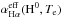 Mathematical equation: \hbox{$\alpha^\mathrm{eff}_{\mathrm{H}\alpha}(\mathrm{H}^0,T_\mathrm{e})$}