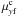 Mathematical equation: \hbox{$\mu^{\rm c}_{y{\rm f}}$}