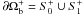 Mathematical equation: \hbox{$\partial \Omega_{\rm b}^{+}=S_{0}^{+}\cup S_{1}^{+}$}