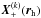 Mathematical equation: \hbox{$\X^{(k)}_{+}(\r_{\rm h})$}