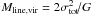 Mathematical equation: \hbox{$M_{\rm line,vir} = 2 \sigma_{\rm tot}^{2}\!/G$}