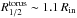 Mathematical equation: \hbox{$R^{{\rm{torus}}}_{1/2} \sim 1.1\,R_{\rm{in}}$}