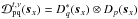 Mathematical equation: \hbox{$\mathcal{D}^{t,\nu}_{\rm pq}(\vec{s}_x)=D^*_q(\vec{s}_x)\otimes D_p(\vec{s}_x)$}